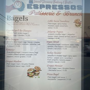 Sweet Dreams - Menu - Bakeries Near Me - Blackstone, Virginia