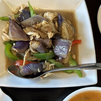 Sala Thai - Eggplant - Looked great but was soggy and tasteless. Bummer! - Thai Near Me - Fremont, California