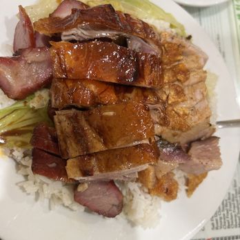 Great NY Noodletown - combination of three ikinds bbq - Cantonese Near Me - New York, New York Great NY Noodletown - combination of three ikinds bbq - Cantonese Near Me - New York, New York