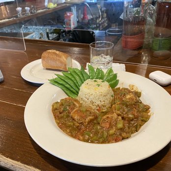 Rory's - Shrimp Etoufee.  Brian is on top of his game today! - American Near Me - Darien, Connecticut