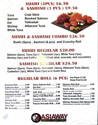 Menu photo 5 Asiaway DeSoto, TX Menu photo 5 Asiaway DeSoto, TX