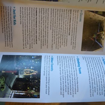 Climb at Blue Ridge - Brochure info - Climbing Near Me - Taylors, South Carolina Climb at Blue Ridge - Brochure info - Climbing Near Me - Taylors, South Carolina