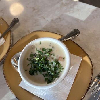 Urban Plates - (new) Cup - Seafood Chowder - New American Near Me - Sunnyvale, California