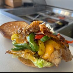 Nina’s food - Grilled Chicken Sandwich
