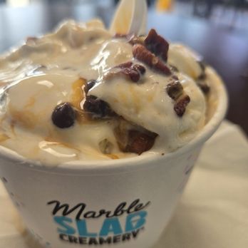 Marble Slab Creamery - Chocolate Caramel Butter Pecan - Ice Cream & Frozen Yogurt Near Me - Metairie, Louisiana