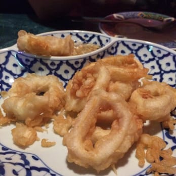 Thai Basil - Fried Calamari and dipping sauce is different from other Thai places and it is a must have. - Thai Near Me - Royal Palm Beach, Florida