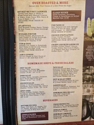 Menu photo 5 The Red Caboose Cafe Clovis, CA