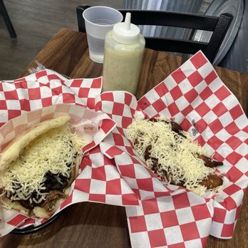 Arepas Craft - Arepa pabellón, plantains with cheese . - Venezuelan Near Me - Columbus, Ohio Arepas Craft - Arepa pabellón, plantains with cheese . - Venezuelan Near Me - Columbus, Ohio