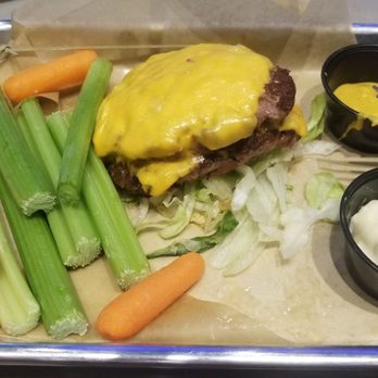 Buffalo Wild Wings - The most pathetic excuse for a burger - Sports Bars Near Me - Elkhart, Indiana