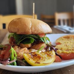 The Cottonwood Cafe - Shrimp Po Boy