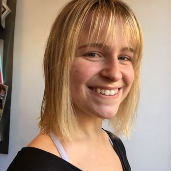 i Salon - After full highlights blonde & cut Bob softer bang texture style. - Hair Salons Near Me - New York, New York i Salon - After full highlights blonde & cut Bob softer bang texture style. - Hair Salons Near Me - New York, New York