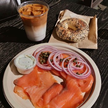 Bageloo - Lox Plate | IG: @tffny.eats - Bagels Near Me - Diamond Bar, California Bageloo - Lox Plate | IG: @tffny.eats - Bagels Near Me - Diamond Bar, California