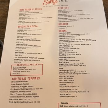 Sally's Apizza - Pizza Near Me - New Haven, Connecticut Sally's Apizza - Pizza Near Me - New Haven, Connecticut