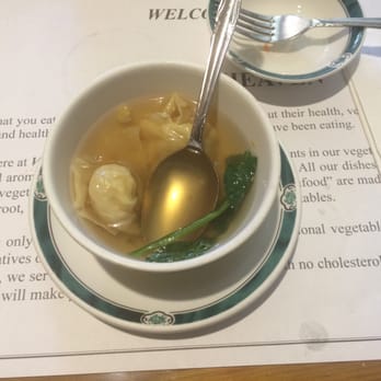 Veggie Heaven - Wonton soup is divine - Kosher Near Me - Teaneck, New Jersey Veggie Heaven - Wonton soup is divine - Kosher Near Me - Teaneck, New Jersey