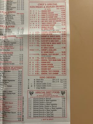 Menu photo 1 Lucky House Chinese Restaurant Monroe, NY