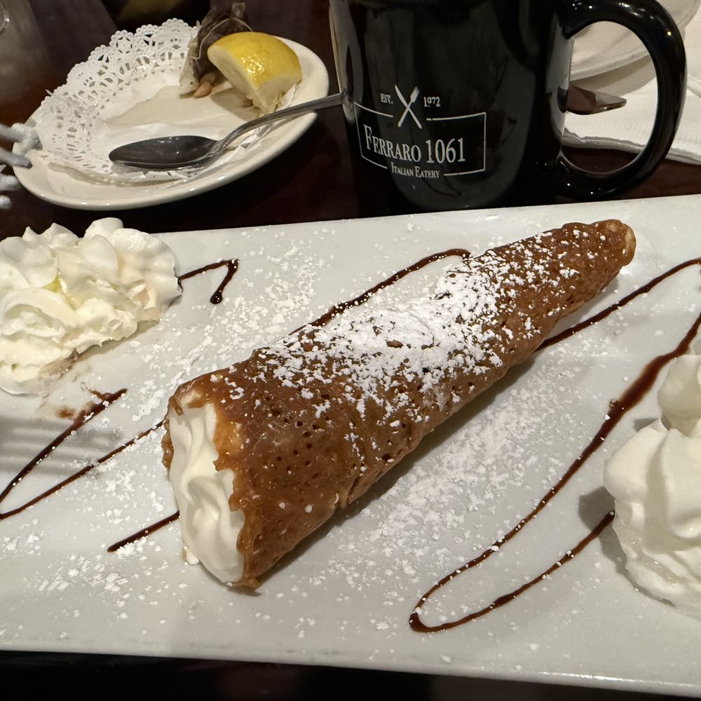 Cheese cake in a cone for dessert. Cheese cake in a cone for dessert.