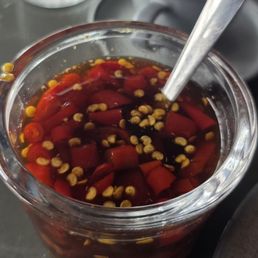 My favorite sauce, chili in fish sauce