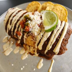 El Green-Go's - Brisket burrito