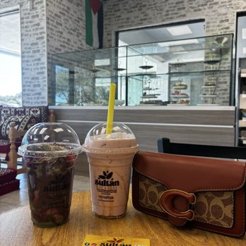 Sultan Nut House - The two desserts I got - Coffee & Tea Near Me - Plantation, Florida