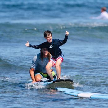 Maui Surf Clinics - Catching a wave and feeling stoked. - Surfing Near Me - Lahaina, Hawaii Maui Surf Clinics - Catching a wave and feeling stoked. - Surfing Near Me - Lahaina, Hawaii