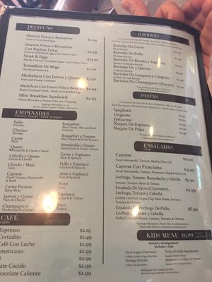 Menu photo 6 Los Tanitos Miami, FL