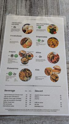 Menu photo 4 El Chamo Arabe Albuquerque, NM