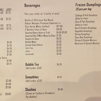 Vanessa's Dumpling House - Menu - Chinese Near Me - New York, New York Vanessa's Dumpling House - Menu - Chinese Near Me - New York, New York