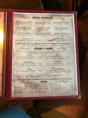 Menu photo 6 Buck's Steaks & Bar-B-Que Sweetwater, TX Menu photo 6 Buck's Steaks & Bar-B-Que Sweetwater, TX
