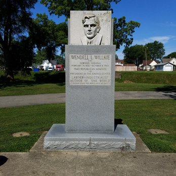 Wendell Willkie Park - Tribute to Wendell Wilkie - Parks Near Me - Elwood, Indiana Wendell Willkie Park - Tribute to Wendell Wilkie - Parks Near Me - Elwood, Indiana