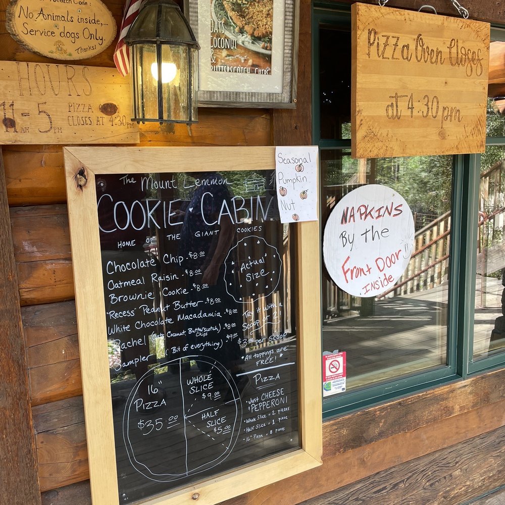 Mt Lemmon Cookie Cabin - Menu - Pizza Near Me - Mount Lemmon, Arizona Mt Lemmon Cookie Cabin - Menu - Pizza Near Me - Mount Lemmon, Arizona