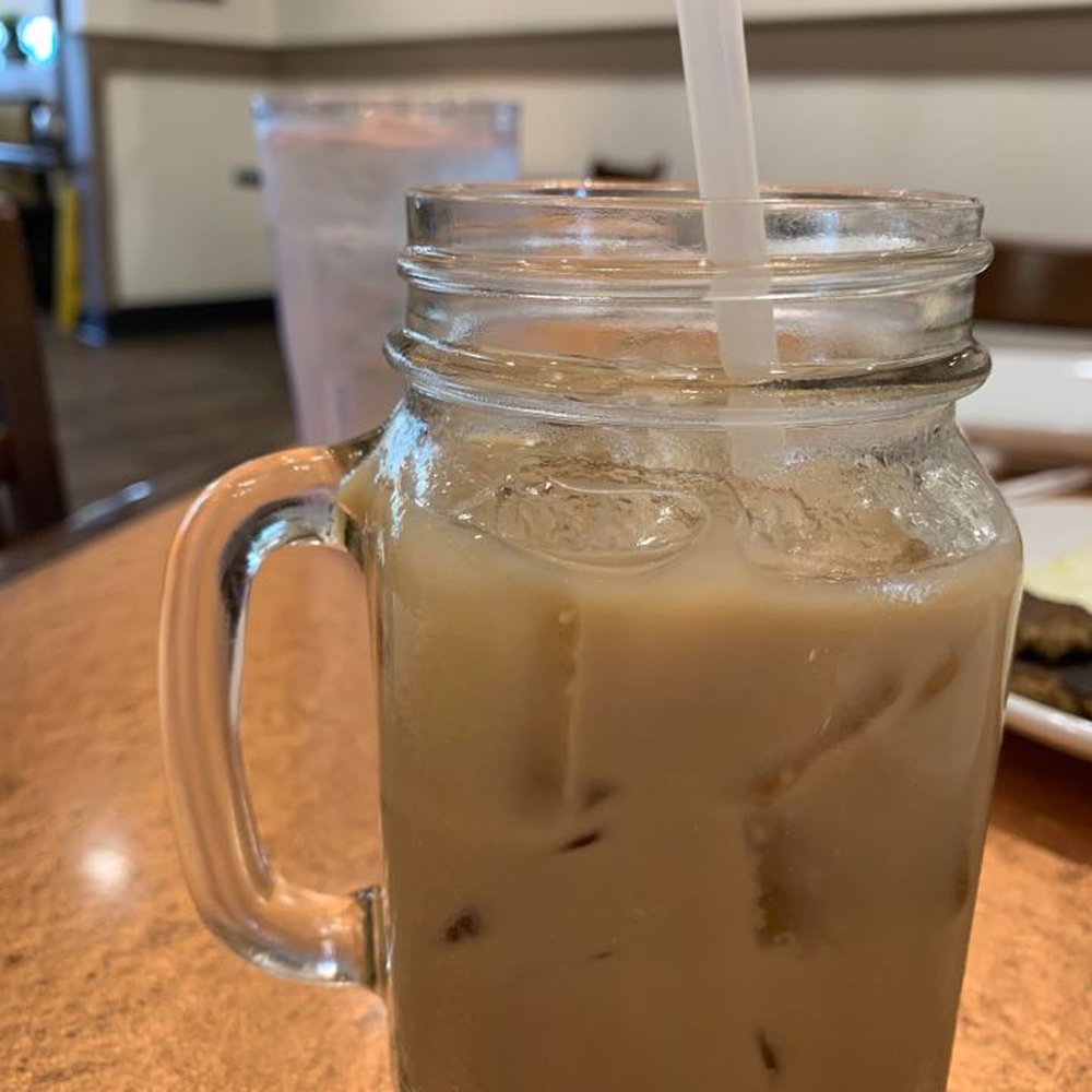 Another Broken Egg Cafe - French Roast Cold Brew with Hazelnut. Delicious! $3.99 - American Near Me - Baton Rouge, Louisiana Another Broken Egg Cafe - French Roast Cold Brew with Hazelnut. Delicious! $3.99 - American Near Me - Baton Rouge, Louisiana