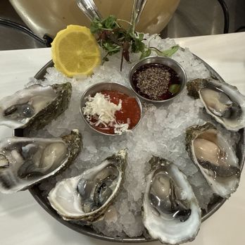 Pescato Oyster Bar & Seafood - 6 oysters on half shell - Seafood Near Me - Cabazon, California Pescato Oyster Bar & Seafood - 6 oysters on half shell - Seafood Near Me - Cabazon, California