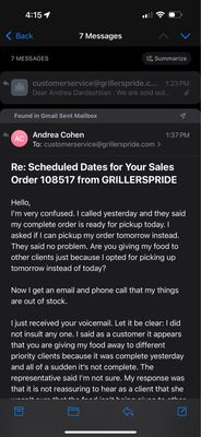 Griller's Pride Glatt Kosher Meat, Poultry and Prepared Dishes by null