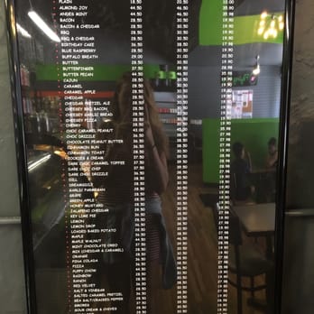 Flying Pig - popcorn menu - Cafes Near Me - Beloit, Wisconsin