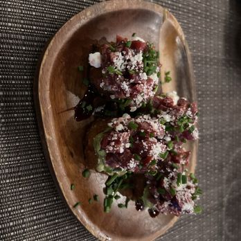Izakaya Cabin - Beet crispy rice - Sushi Bars Near Me - Crested Butte, Colorado Izakaya Cabin - Beet crispy rice - Sushi Bars Near Me - Crested Butte, Colorado