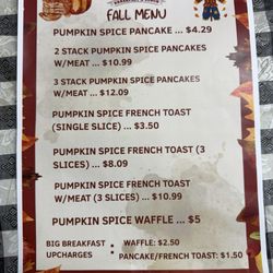 Zeig's Cafe - New Fall 2026 menu.