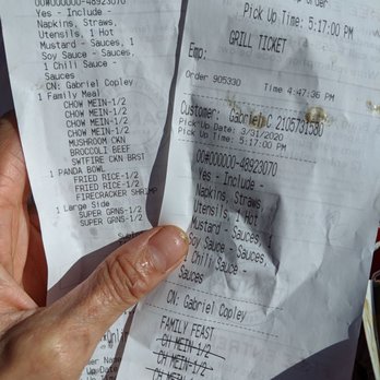 Panda Express - Family Meal during CoronaDrama - Chinese Near Me - Temple, Texas