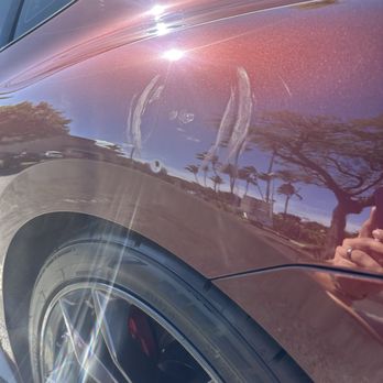 PDR Hawaii - Angle 2 of the dent. - Mobile Dent Repair Near Me PDR Hawaii - Angle 2 of the dent. - Mobile Dent Repair Near Me