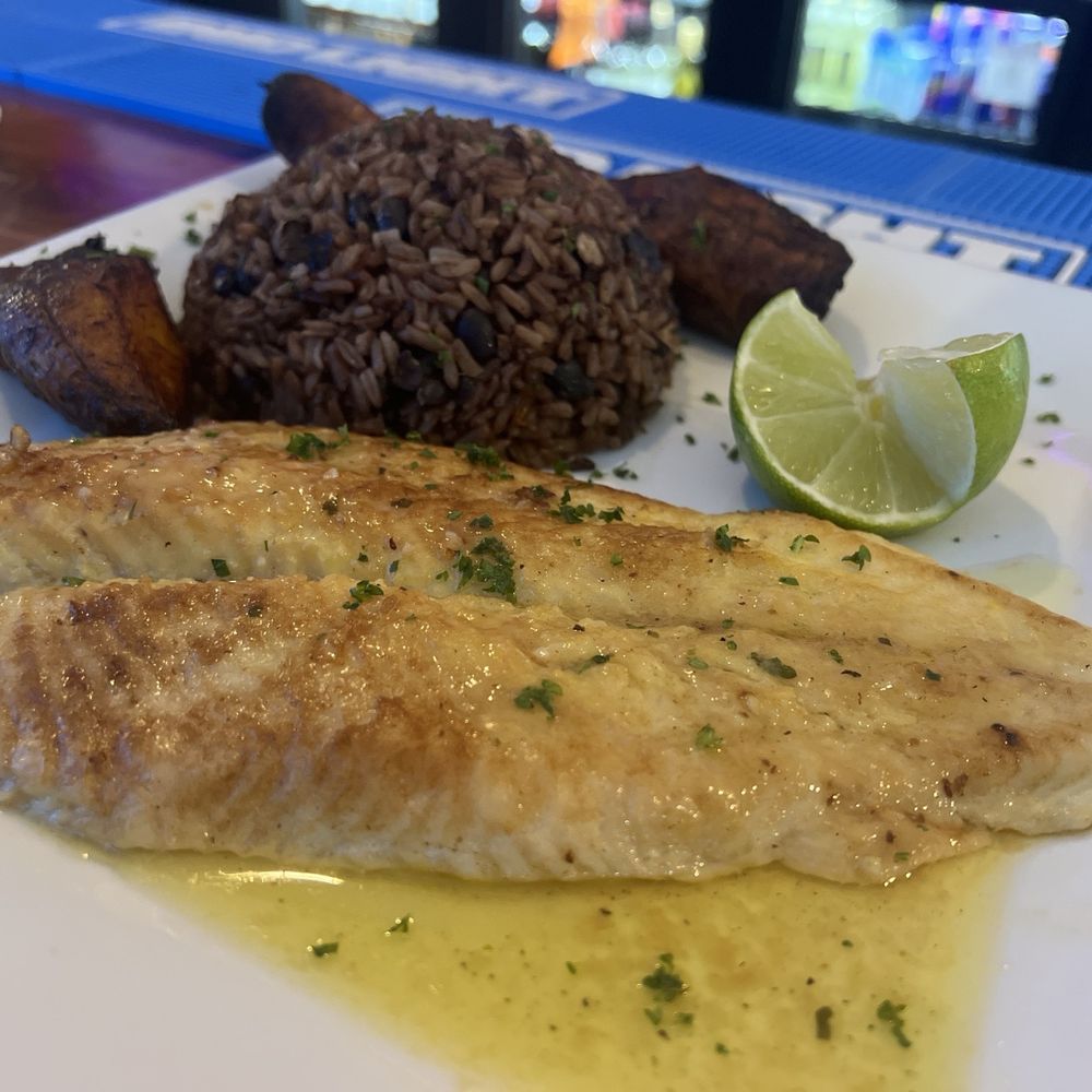 Grouper in a lime sauce Grouper in a lime sauce