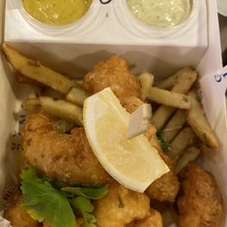 Gordon Ramsay Fish & Chips - Fish and Shrimp Combo Chips with Dirt #2 - Tarter and Curry Mango