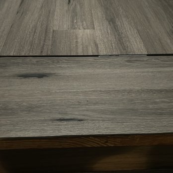 B&B Georgia Flooring - Gap at top step. - Flooring Near Me