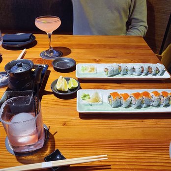 Azumi - Salmon avocado roll and premium California roll - Sushi Bars Near Me - Baltimore, Maryland
