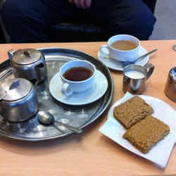 Pistachios In The Park - Tea and flapjacks!