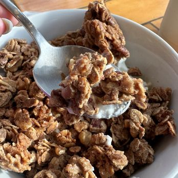 Alderaan Coffee - Yogurt with house made brown sugar walnut granola, so good - Coffee & Tea Near Me - Milwaukee, Wisconsin Alderaan Coffee - Yogurt with house made brown sugar walnut granola, so good - Coffee & Tea Near Me - Milwaukee, Wisconsin