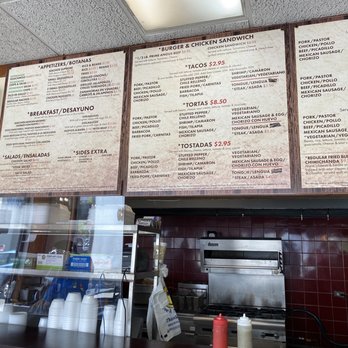 Los Azares Mexican Grill - Their menu. - Mexican Near Me - Chicago, Illinois