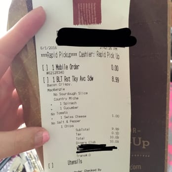 Panera Bread - Copy of my receipt-The idiots here don't know how to read and follow instruction - Sandwiches Near Me - Hayward, California Panera Bread - Copy of my receipt-The idiots here don't know how to read and follow instruction - Sandwiches Near Me - Hayward, California