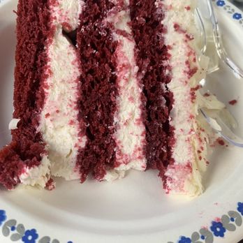 Les Délices Lafrenaie - a slice of red velvet cake - Bakeries Near Me - Pointe-Claire, Quebec Les Délices Lafrenaie - a slice of red velvet cake - Bakeries Near Me - Pointe-Claire, Quebec