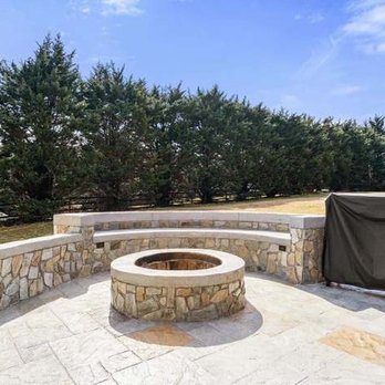 Create An Image Concrete - an outdoor fire pit - General Contractors Near Me
