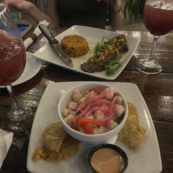 1950 Condado - Ceviche con tostones y churrasco con arroz mamposteado - Puerto Rican Near Me - San Juan, Puerto Rico 1950 Condado - Ceviche con tostones y churrasco con arroz mamposteado - Puerto Rican Near Me - San Juan, Puerto Rico