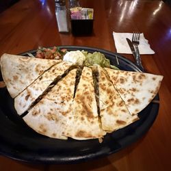Love and War in Texas - Brisket Quesadilla